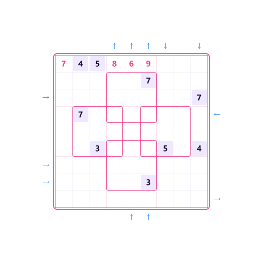 Anti-King Hyper Rossini Sudoku