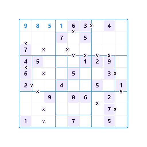 Anti-King Hyper XV Sudoku