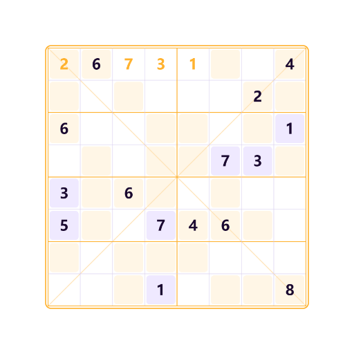 Anti-rey Diagonal Sudoku par-impar