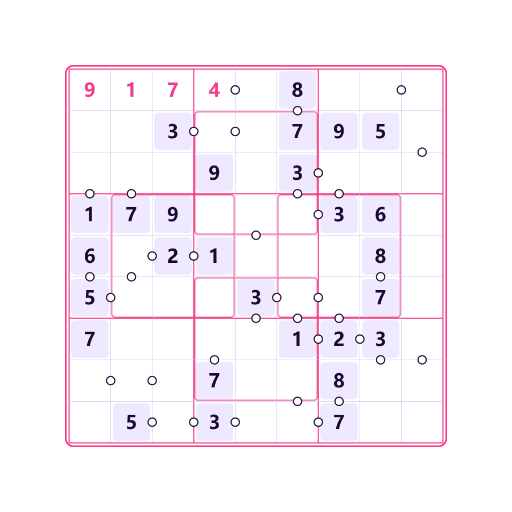 Anti-Springer Hyper Aufeinanderfolgendes Sudoku