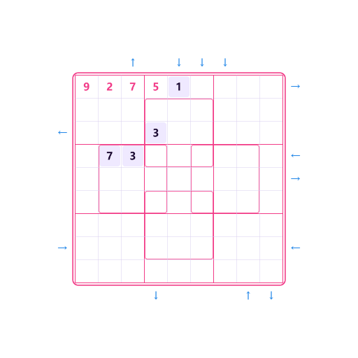 Anti-cavalier Hyper Sudoku Rossini