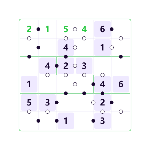 Anti-cavalier Irrégulier Sudoku Kropki