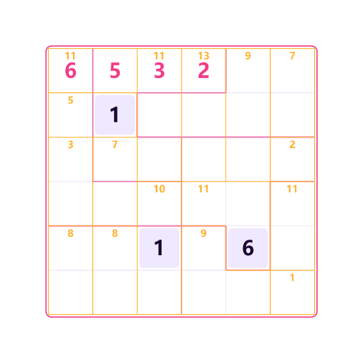 Anti-Springer Unregelmäßig Killer-Sudoku