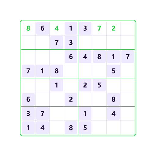 Anti-Springer Nicht-aufeinanderfolgendes Sudoku