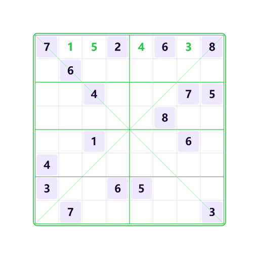 Anti-Springer Diagonal Sudoku