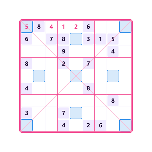 Diagonal Girandola Sudoku