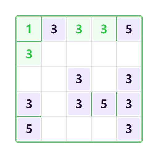 Non-Consecutive Fillomino