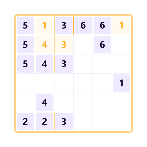 Only Rectangles Fillomino