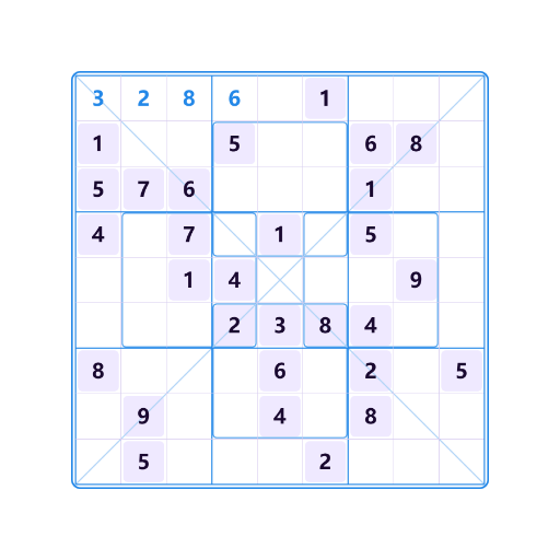 Diagonal Hyper Sudoku