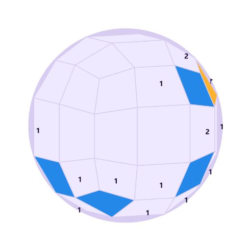 Cube-Sphere Minesweeper