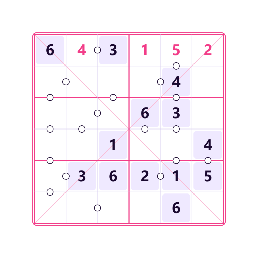 Diagonale Sudoku consecutivo