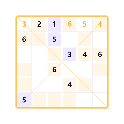 Diagonal Sudoku pair-impair